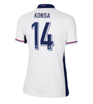 England Ezri Konsa #14 Replika Hjemmebanetrøje Dame EM 2024 Kortærmet